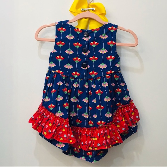 Boutique Jelly The Pug top with yellow hairbow sz 5 - Picture 4 of 9